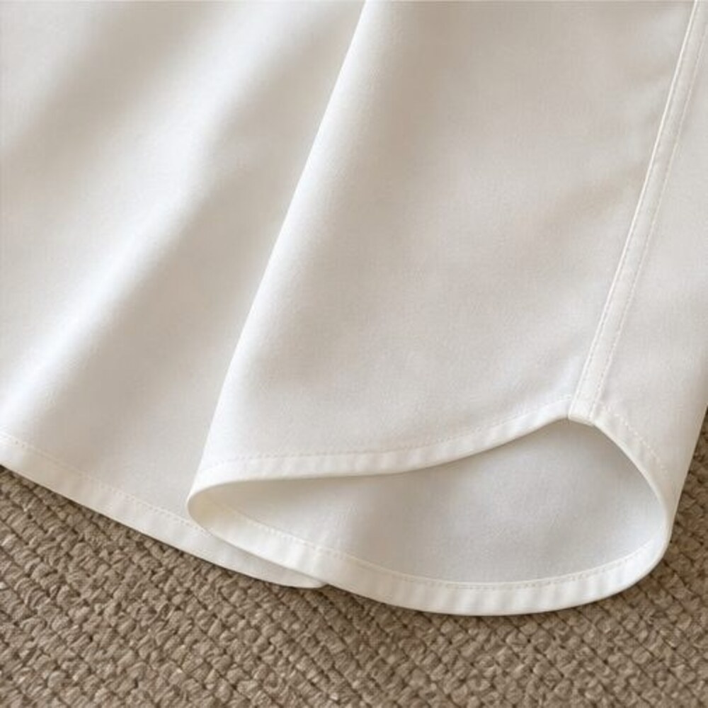 Ivory Button Blouse - Picture 6 of 6
